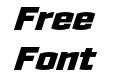 Ironstrike Black Italic Ironstrike Black Italic