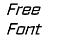 Ironstrike Regular Italic Ironstrike Regular Italic