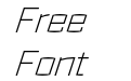Ironstrike Thin Italic Ironstrike Thin Italic