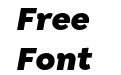 Isidora Sans Alt Black Italic Isidora Sans Alt Black Italic