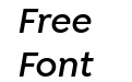 Isidora Sans Alt Semibold Italic Isidora Sans Alt Semibold Italic