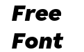 Isidora Sans Black Italic Isidora Sans Black Italic
