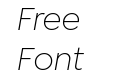 Isidora Sans Light Italic Isidora Sans Light Italic