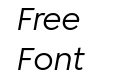 Isidora Sans Medium Italic Isidora Sans Medium Italic