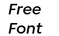 Isidora Sans Semibold Italic Isidora Sans Semibold Italic