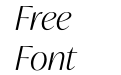 Ivy Mode Light Italic Ivy Mode Light Italic