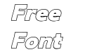 Iyadufx Italic Outline Iyadufx Italic Outline