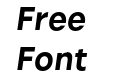 Izmir Bold Italic Izmir Bold Italic