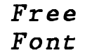 JMH Typewritermono Italic JMH Typewritermono Italic