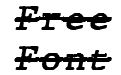 JMH Typewritermono Over Italic JMH Typewritermono Over Italic