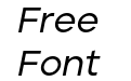 Jeko DEMO Medium Italic Jeko DEMO Medium Italic