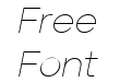 Jeko Thin Italic Jeko Thin Italic