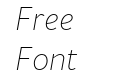 Joanna Sans Nova Thin Italic Joanna Sans Nova Thin Italic
