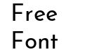 Josefin Sans Regular Josefin Sans Regular