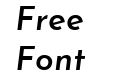 Josefin Sans Semibold Italic Josefin Sans Semibold Italic