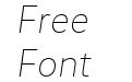 June Pro Thin Italic June Pro Thin Italic