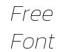 Kanit Thin Italic Kanit Thin Italic