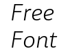 Karbid Pro Light Italic Karbid Pro Light Italic