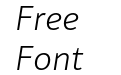 Karbid Text Pro Light Italic Karbid Text Pro Light Italic