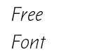 Karol Sans Light Italic Karol Sans Light Italic