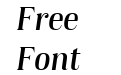 Karsten Medium Italic Karsten Medium Italic