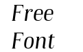 Karsten Regular Italic Karsten Regular Italic