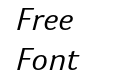 Kigelia Adlam Italic Kigelia Adlam Italic