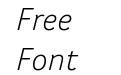 Kigelia LGC Light Italic Kigelia LGC Light Italic