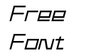 Kilomole Light Italic Kilomole Light Italic