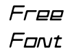 Kilomole Rounded Italic Kilomole Rounded Italic