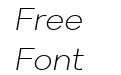 Kinetika Light Italic Kinetika Light Italic