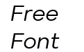 Kinetika Regular Italic Kinetika Regular Italic