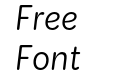 Kit Rounded Light Italic Kit Rounded Light Italic