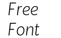 Kit Sans Extra Light Italic Kit Sans Extra Light Italic