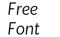 Kit Sans Light Italic Kit Sans Light Italic