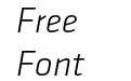 Klavika Light Italic Klavika Light Italic