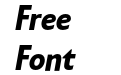 Klein Condensed Bold Italic Klein Condensed Bold Italic