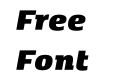 Kobenhavn C Extra Black Italic Kobenhavn C Extra Black Italic