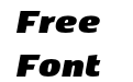 KobenhavnCS Ultra Black Italic KobenhavnCS Ultra Black Italic