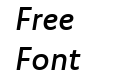 Komet Medium Italic Komet Medium Italic