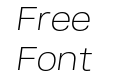 Kommon Grotesk Ext Extra Light It Kommon Grotesk Ext Extra Light It