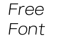 Kommon Grotesk Ext Light It Kommon Grotesk Ext Light It