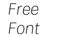 Kommon Grotesk Extra Light It Kommon Grotesk Extra Light It