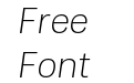 Kommon Grotesk Extra Light It Kommon Grotesk Extra Light It