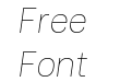 Kommon Grotesk Thin It Kommon Grotesk Thin It
