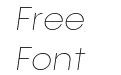 Konnect Thin Italic Konnect Thin Italic
