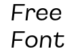 Konstanz Regular Italic Konstanz Regular Italic