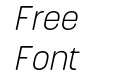 Korolev Rounded Light Italic Korolev Rounded Light Italic