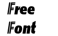 Kranto Cond Black Display Italic Inline Kranto Cond Black Display Italic Inline