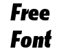Kranto Cond Black Display Italic Kranto Cond Black Display Italic